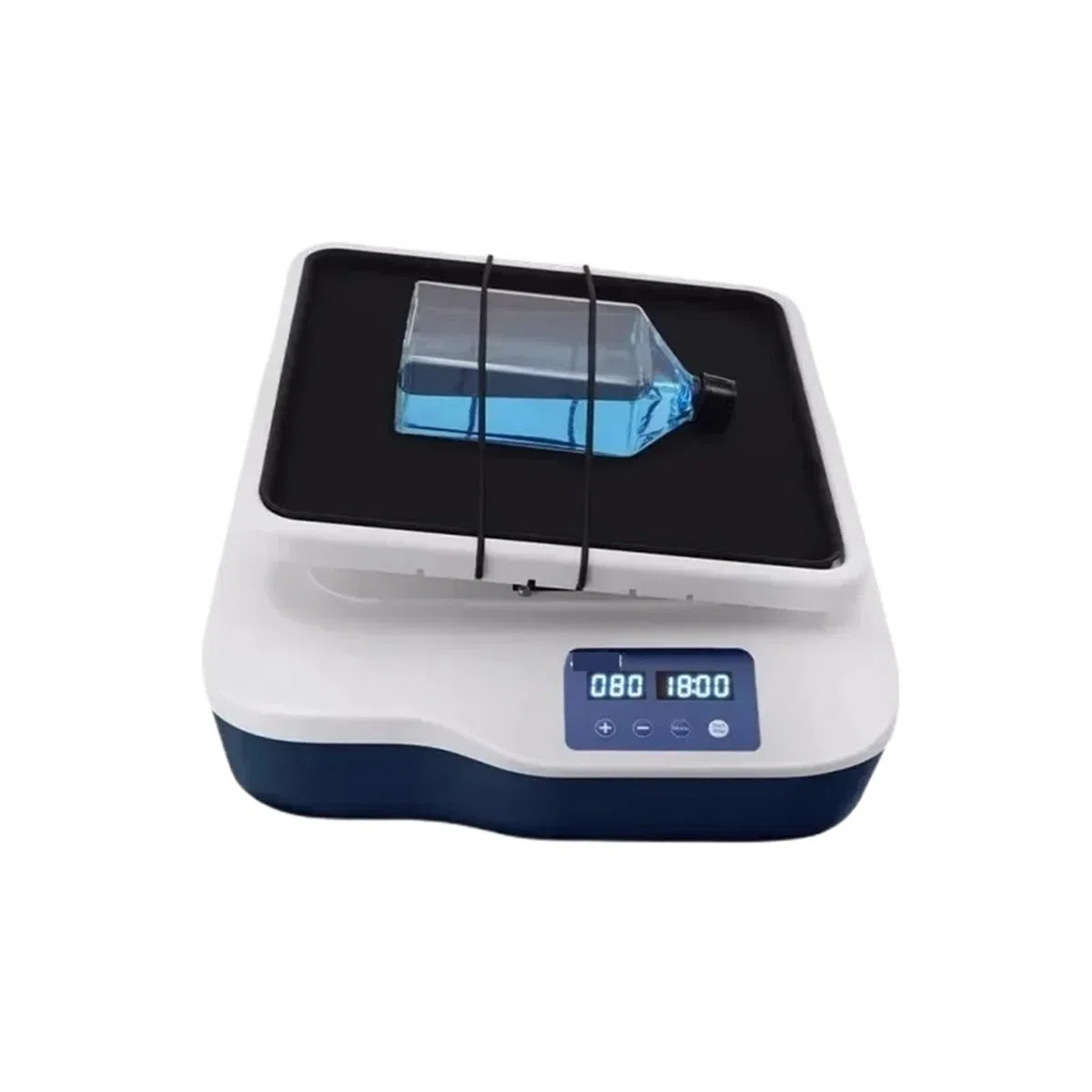 Agitateur linéaire numérique LED LS180-S, capacité de charge maximale 2 kg, livré avec plateforme à disque, amplitude des vagues en forme balançoire 20 mm