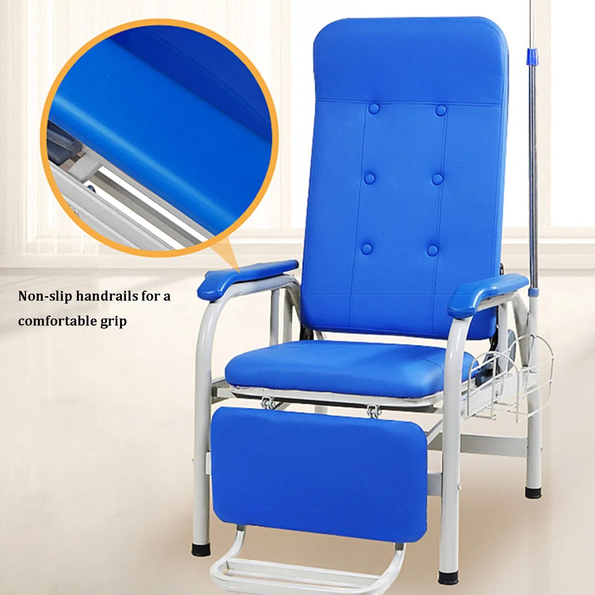 Fauteuil de prélèvement sanguin avec Fonction d'inclinaison complète pour Les procédures médicales