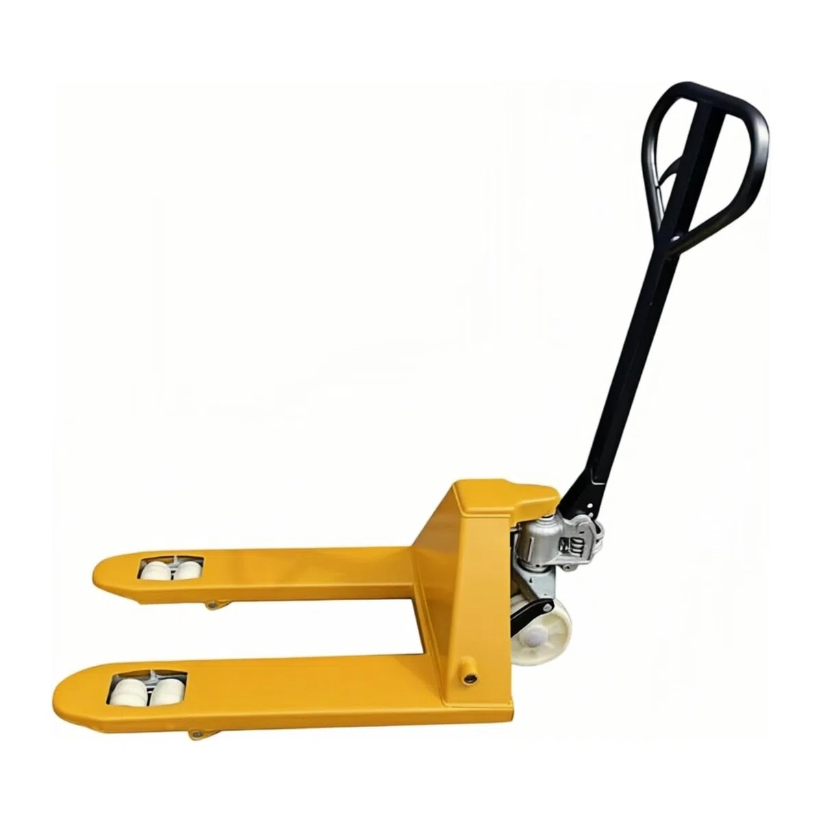 Transpalette manuel pour espaces restreints – Fourche courte pour une manipulation efficace des matériaux d'entrepôt, idéal pour les opérations de petite surface