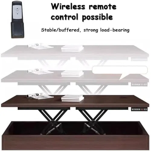 Table élévatrice électrique sans fil – Hauteur réglable avec télécommande pour une manipulation efficace des matériaux dans les entrepôts, usines et Worhops